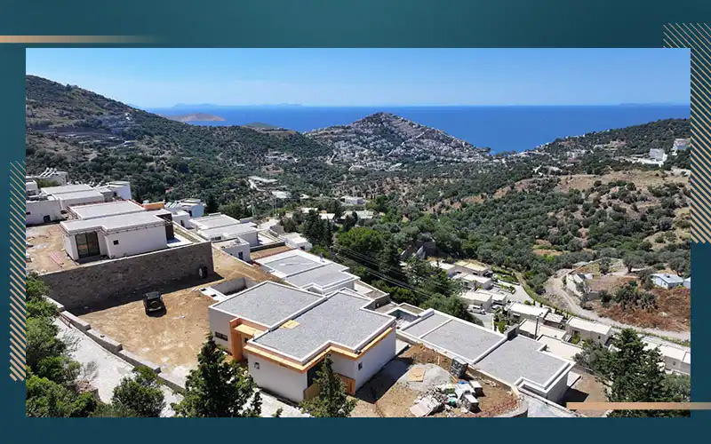 Luxurious detached villas for sale in Yalikavak, Bodrum