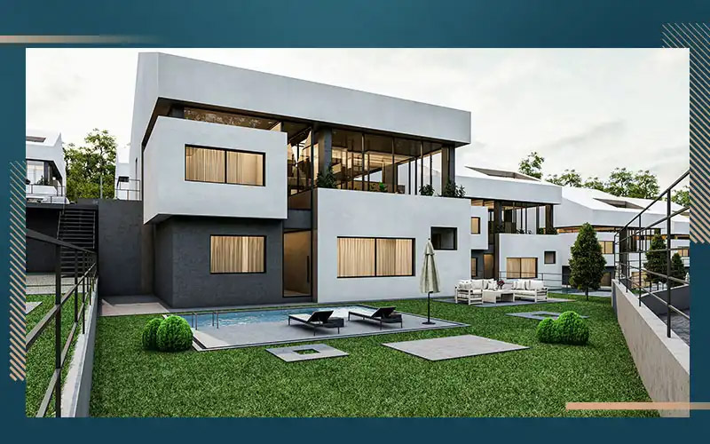 Own a smart and luxurious villa in Istanbul Zekeriyakoy in the heart of nature